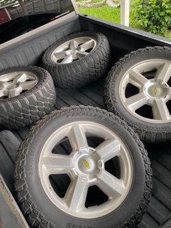 20 inch Chevy rims on 33s