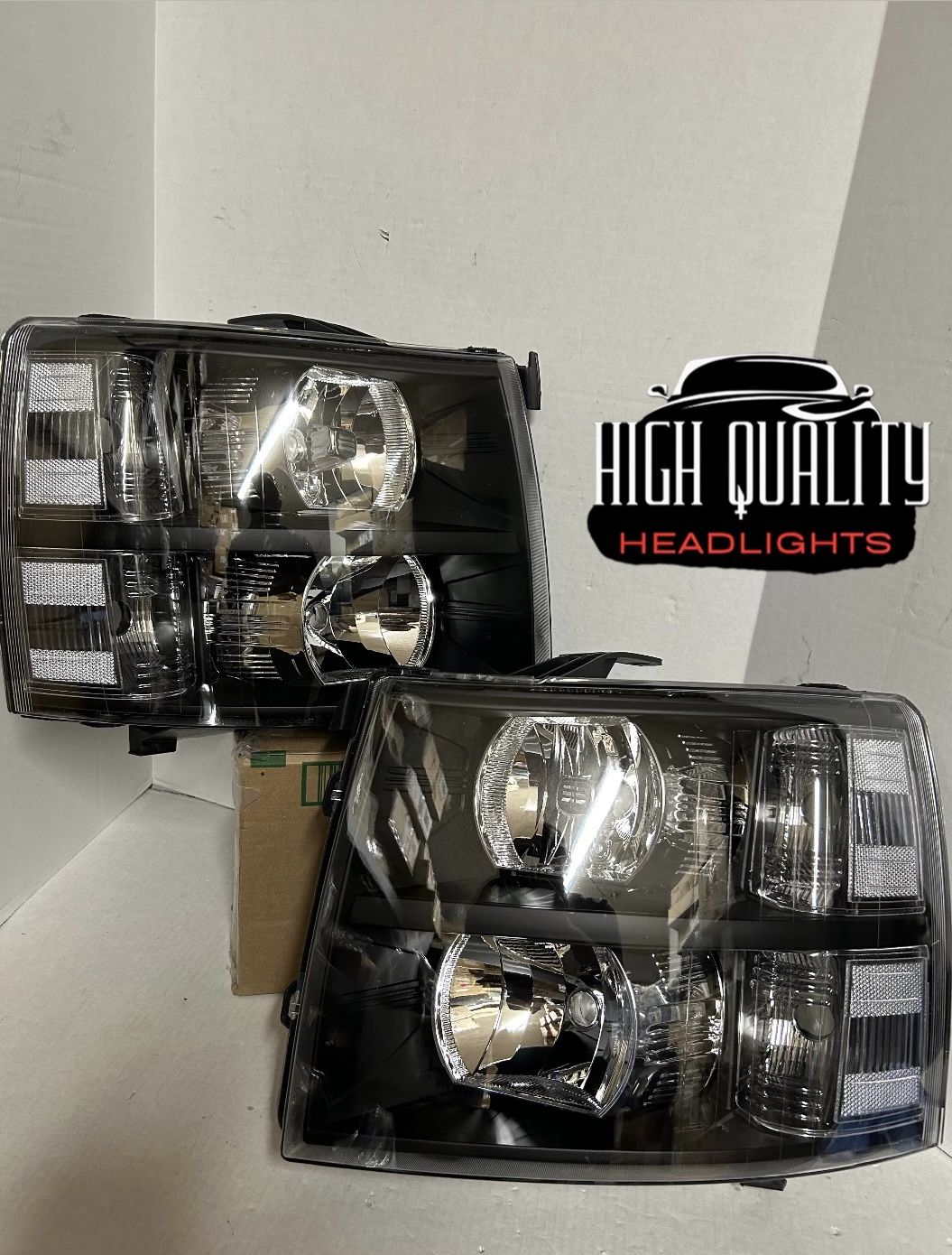 Chevy Silverado 2007 2013 Headlights