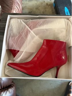 $40 New Red High Hells Steve Madden