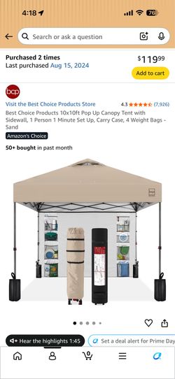 Best canopy tent 10*10