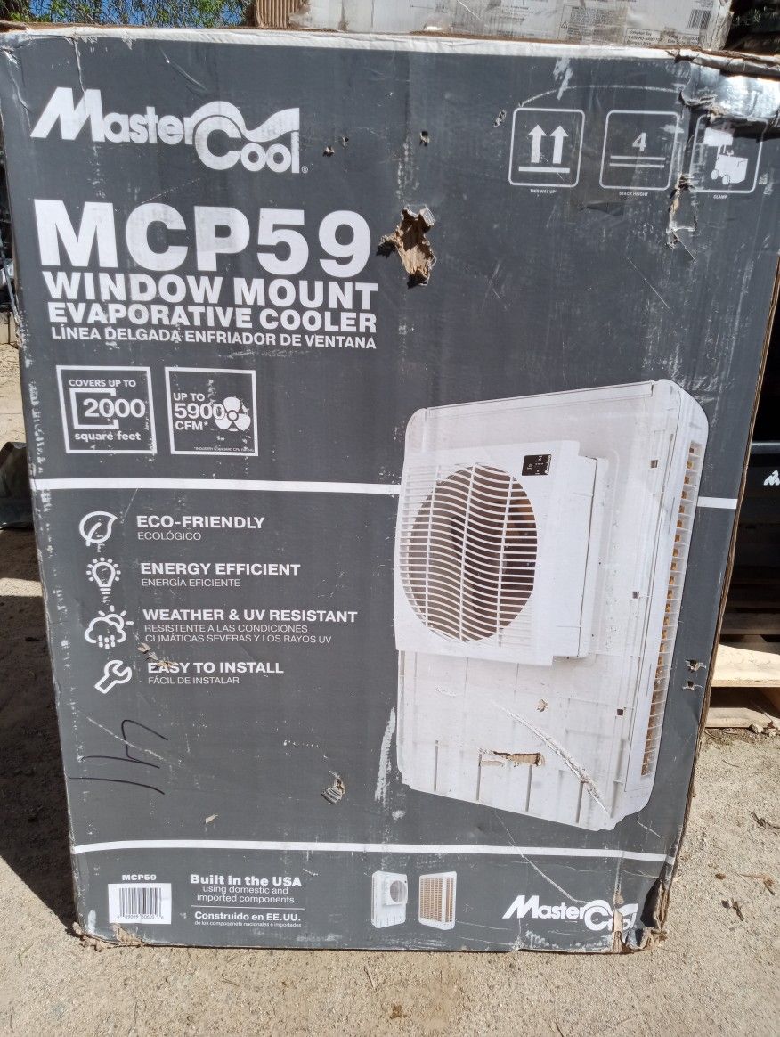 4000 Cfm Window Evaporative Cooler