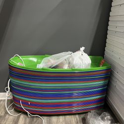 Colorful Sleds With String.