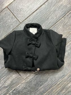 Gymboree Girls Black Bolero Jacket