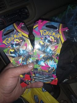 Pokémon TCG Mega Evolution Pitch Black Booster Packs x2