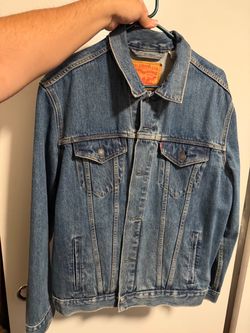 Levis Jean jacket  size large