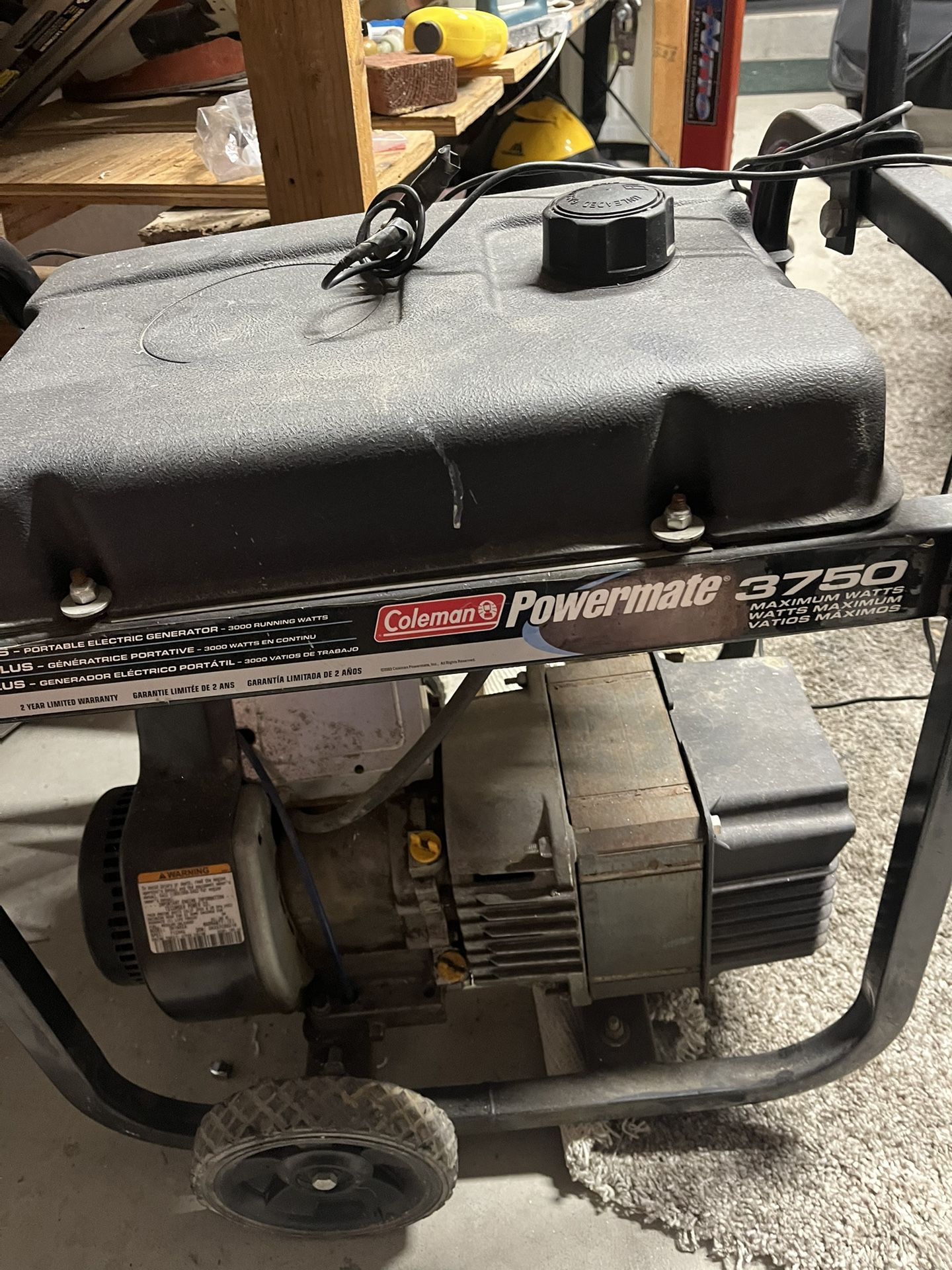 Coleman Powermate 3750 Watt Portable 