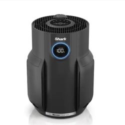 Shark NeverChange 650 sq.ft HEPA Filter Outlet Plug Air Purifier and Cleaner in Grey w/ Timer,