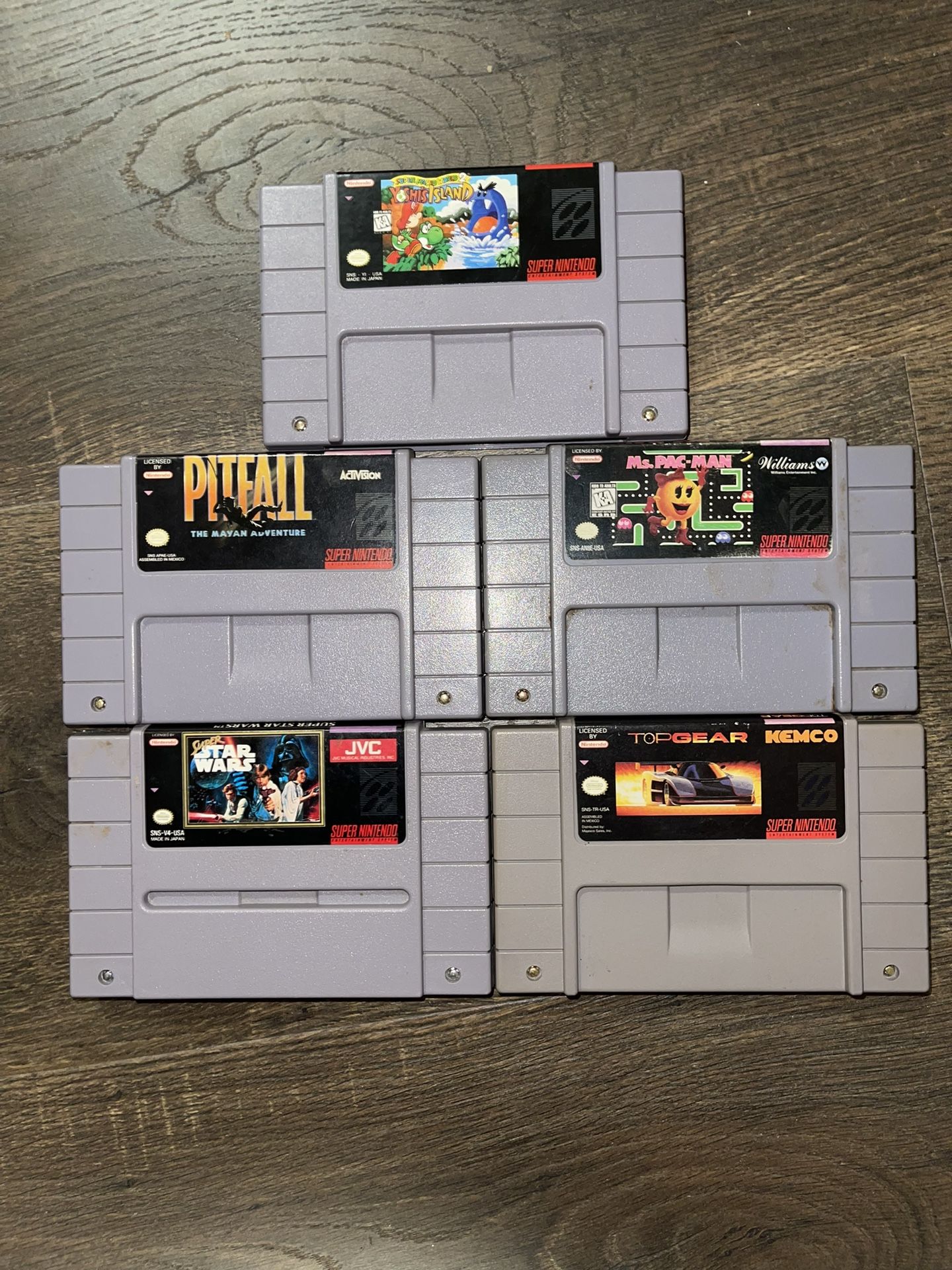 Super Nintendo games