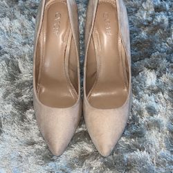 Beige/Blush Heels 