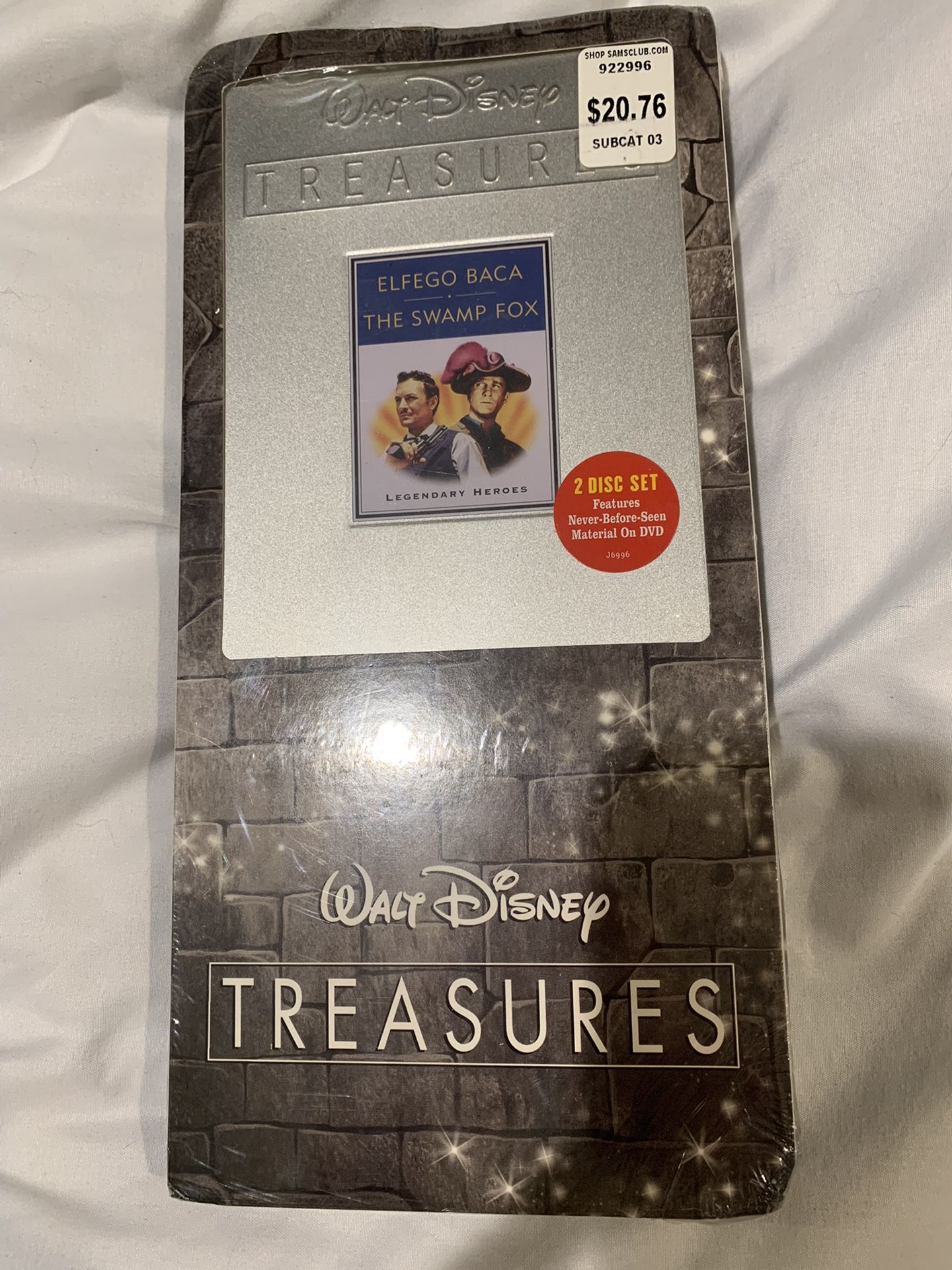 NEW Walt Disney Treasures Elfego Baca / The Swamp Fox 2-Disc DVD Classic TV RARE
