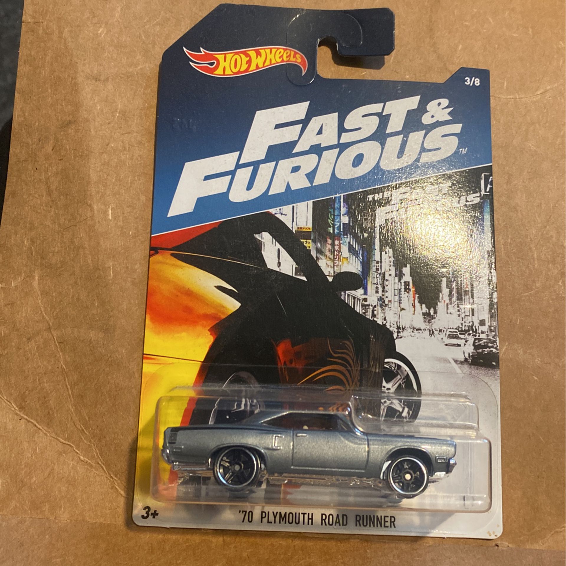 Hot Wheels 2017 Fast & the Furious Series 1:64 - '70 PLYMOUTH ROAD RUNNER #3/8 