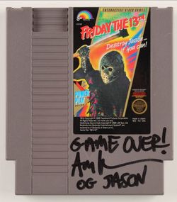 NES Friday 13th game