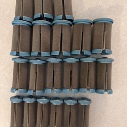 20 Conair Ion Shine Replacement Flocked Hot Hair Rollers