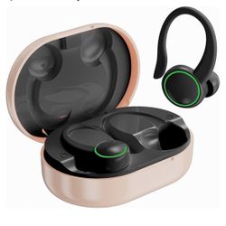 Brand: Kuizil Wireless Earbuds, Bluetooth 5.4 Headphones with Noise Cancelling Mic, Bass Stereo Bluetooth Earphones 50Hrs with LED Display, IP7 Waterp