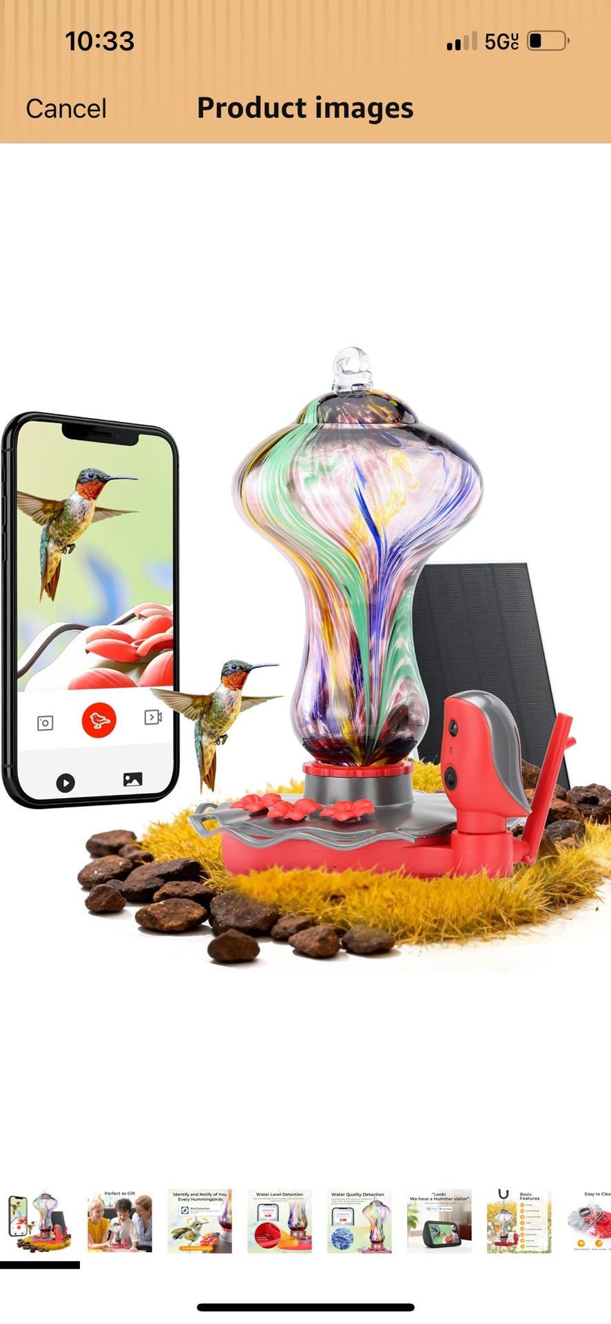 Bird Feeder With Camera