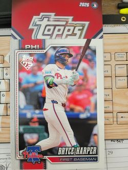 Bryce Harper 2026 Topps Oversized Card