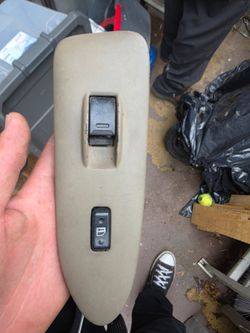 Power window switch assembly