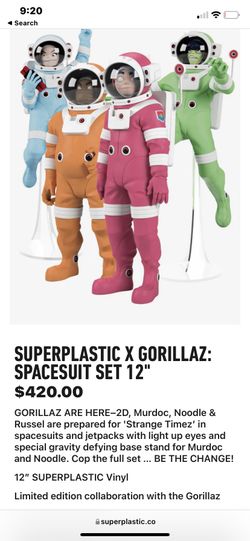 SuperPlastic Gorillas Collectible Figures