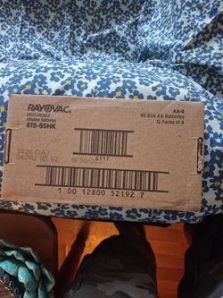 Rayovac high energy  AA Alkaline Batteries 96-Pack