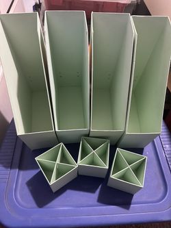 7 Piece Organizing Bins