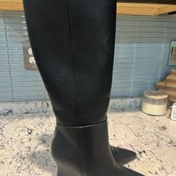 Worthington Womens Shari Wedge Heel Dress Boots