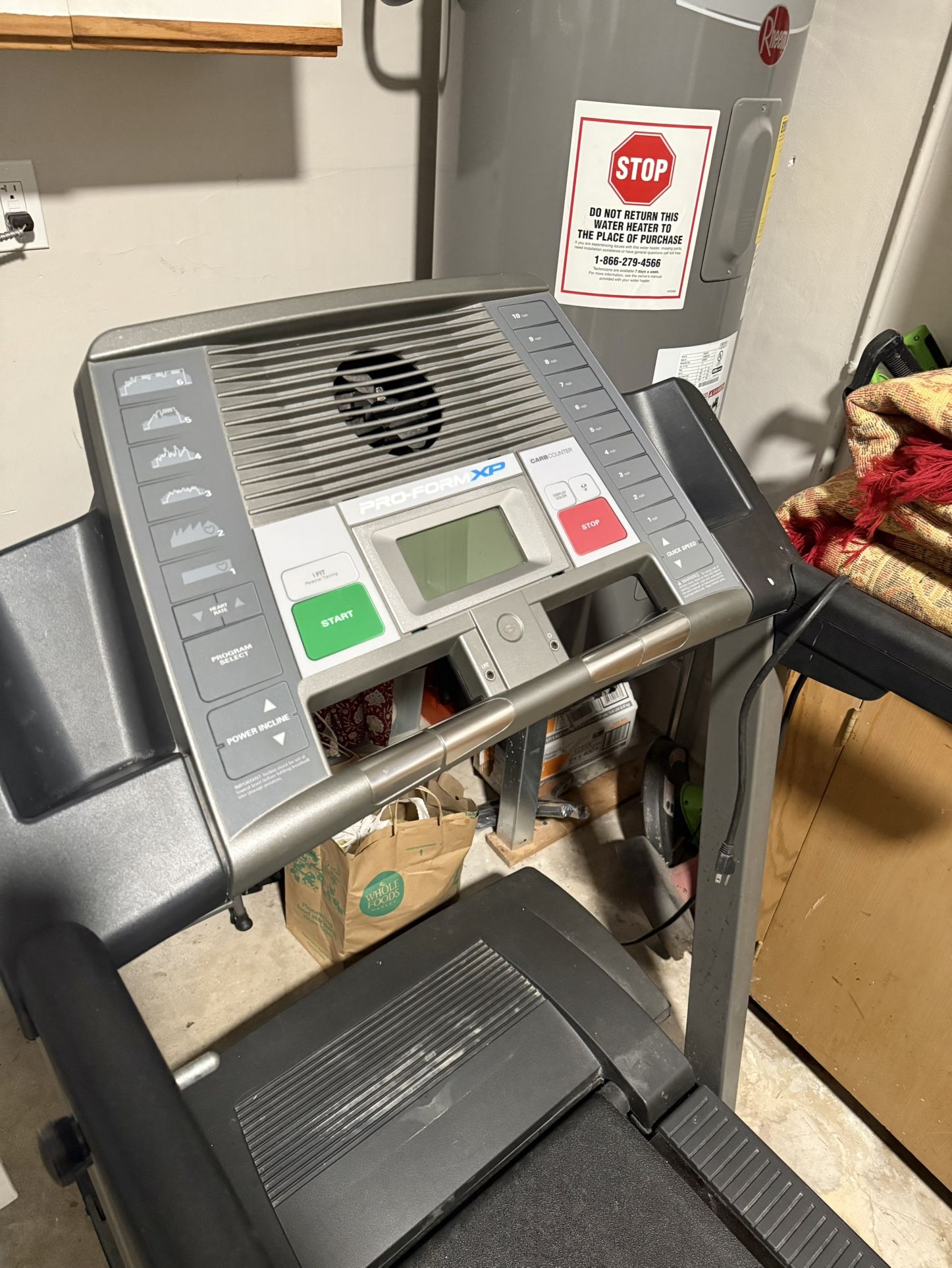 ProForm XP Treadmill – Fan, Incline, Heart Rate, Color Display!