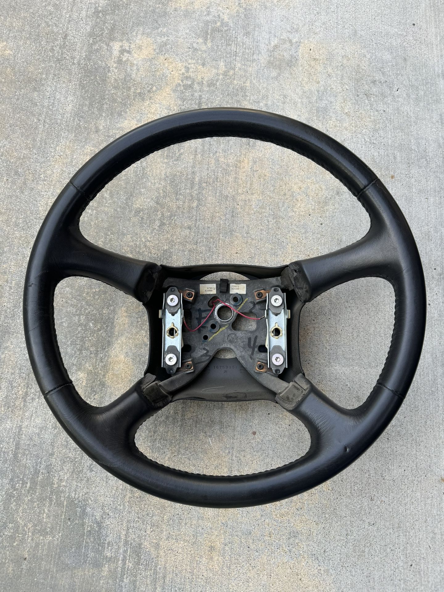 Chevy Silverado Steering Wheel/ Airbag