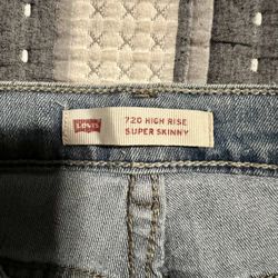 Kids Levi’s 720 Skinny Jeans Size 16 regular