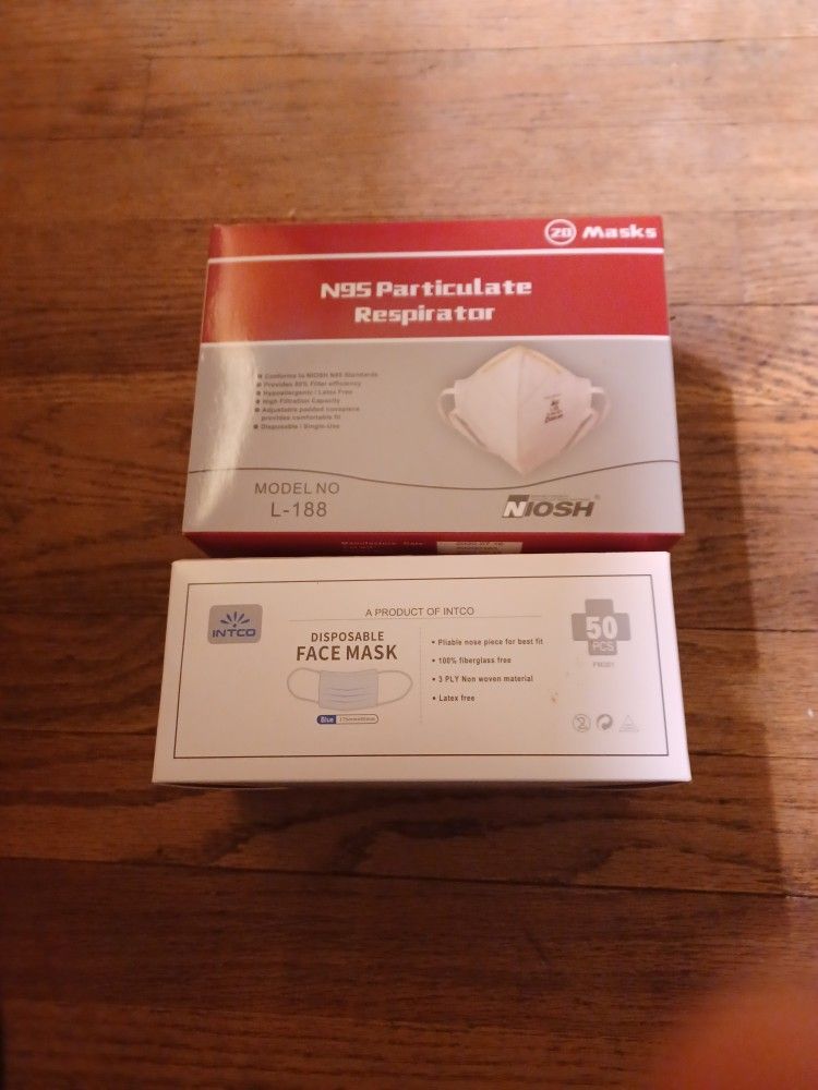 20 N95, 50 Face Mask