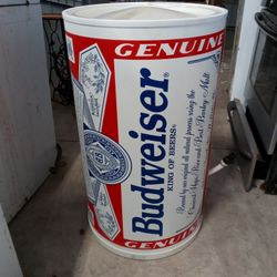 Brand New 3' Budweiser Cooler Can