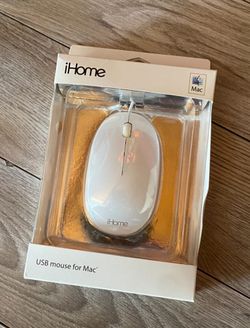 iHome IMAC-M100W Wired Mouse  For Mac