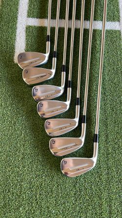 TaylorMade P•790 5-9-PW-AW lefty KBS shafts stiff