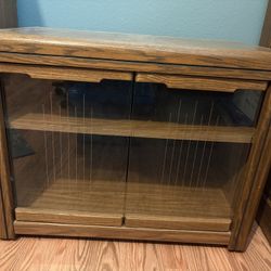 Wood Cabinet With Wheels