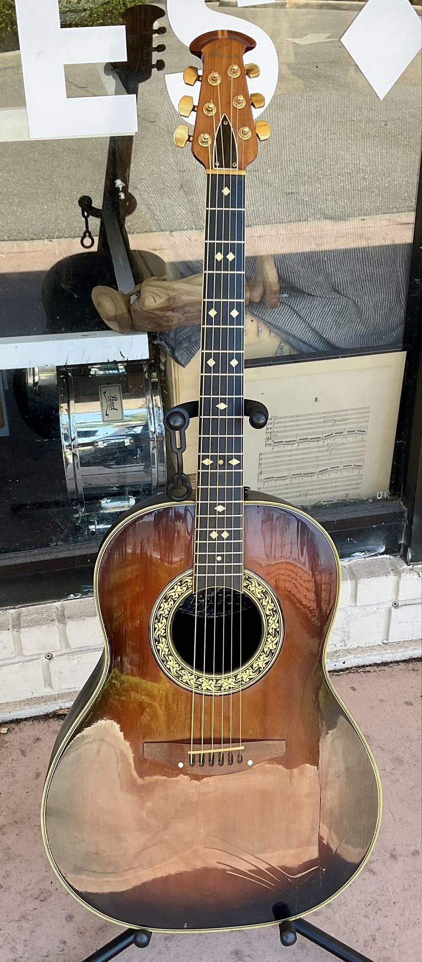 Ovation 1117 Legend 1(contact info removed) - Sunburst Acoustic Guitar