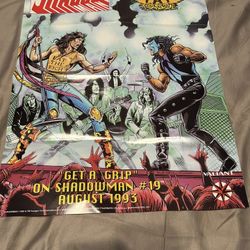 Aerosmith 1993 Shadow Man Poster