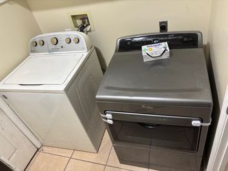 Whirlpool Washer and gas dryer