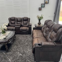 Sofa Set Recliner 