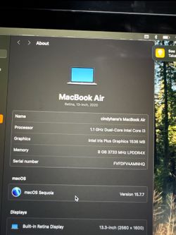 2020 MacBook Air