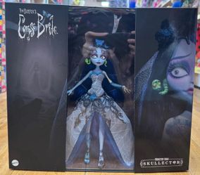 Monster High Tim Burton's Corpse Bride Emily Skullector Fashion Doll IN HAND