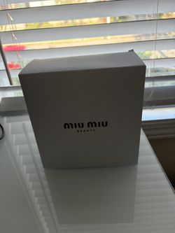Miu Miu Jewelry box, Authentic , New
