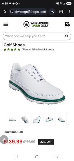 Adidas MC80 Spikeless Golf Shoe Size 12