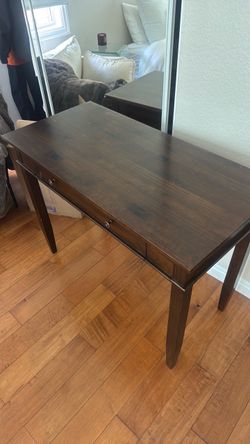 Wood desk