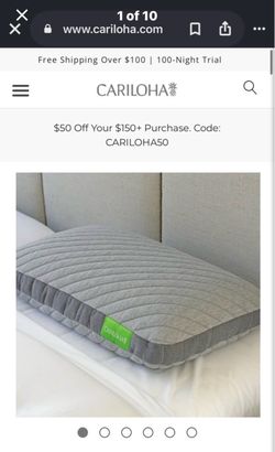 CARILOHA King size bamboo pillows