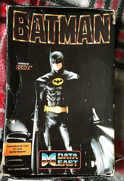 Batman vintage 1989 floppy disc game