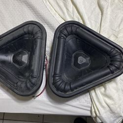 Bazooka  Triangular Speakers 