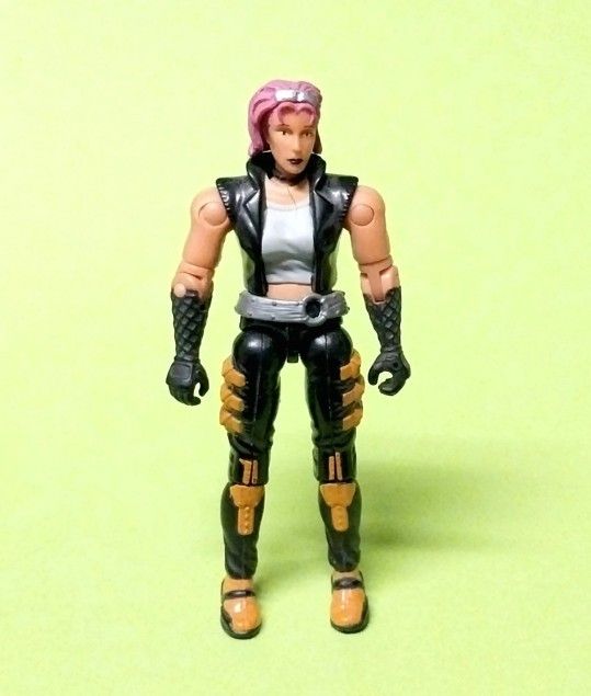 GI Joe Zarana Action Figure Valor vs Venom 3.75 in 2003 ARAH Very Good