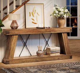 Brand new TribeSigns 70.9 in. Extra Long Industrial Console Table / Sofa Table