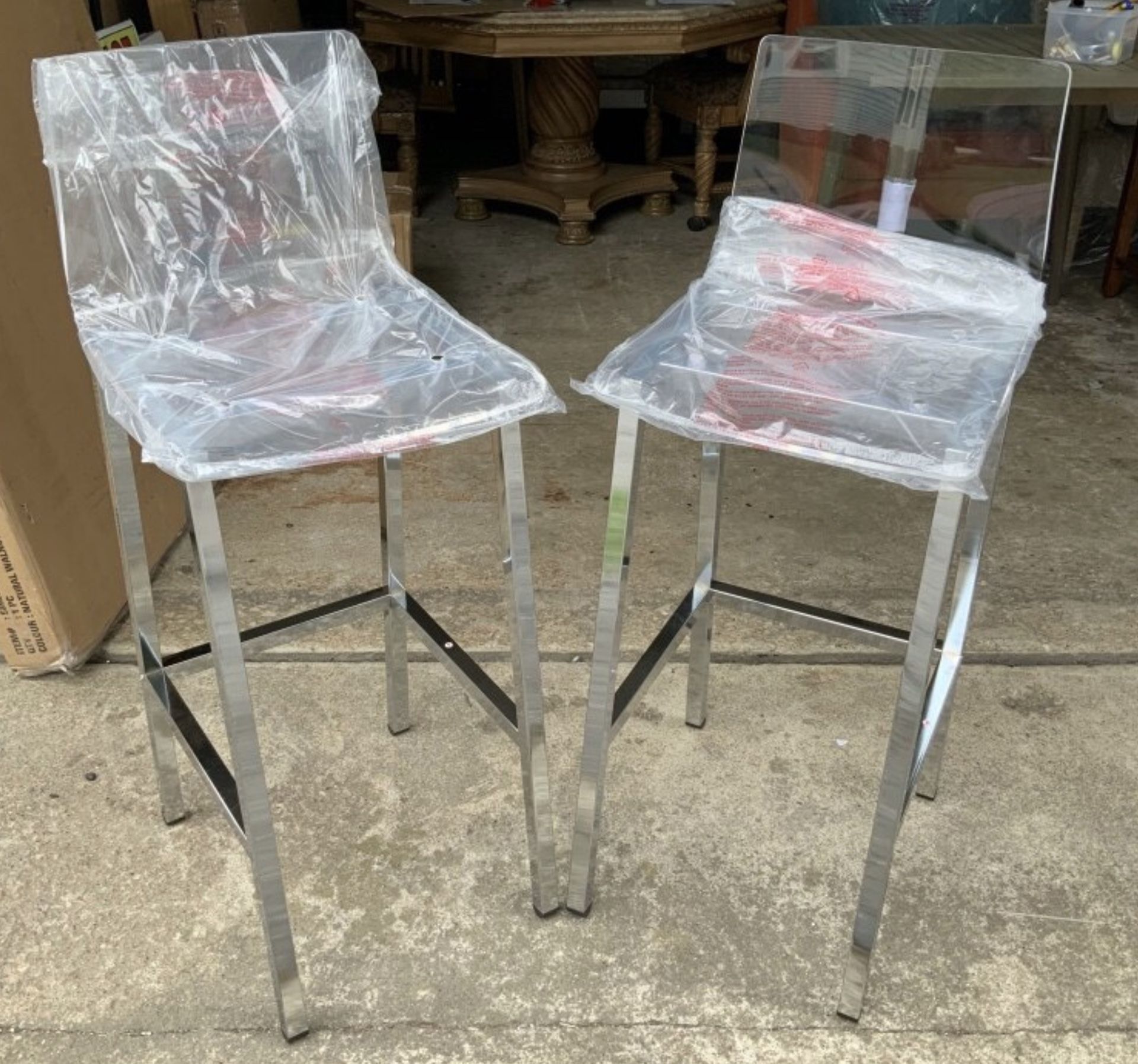 New Acrylic Bar Stools (2)