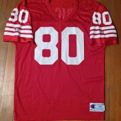 Jerry Rice Vintage Champion Jersey San Francisco 49ers Excellent Men's Size Large 