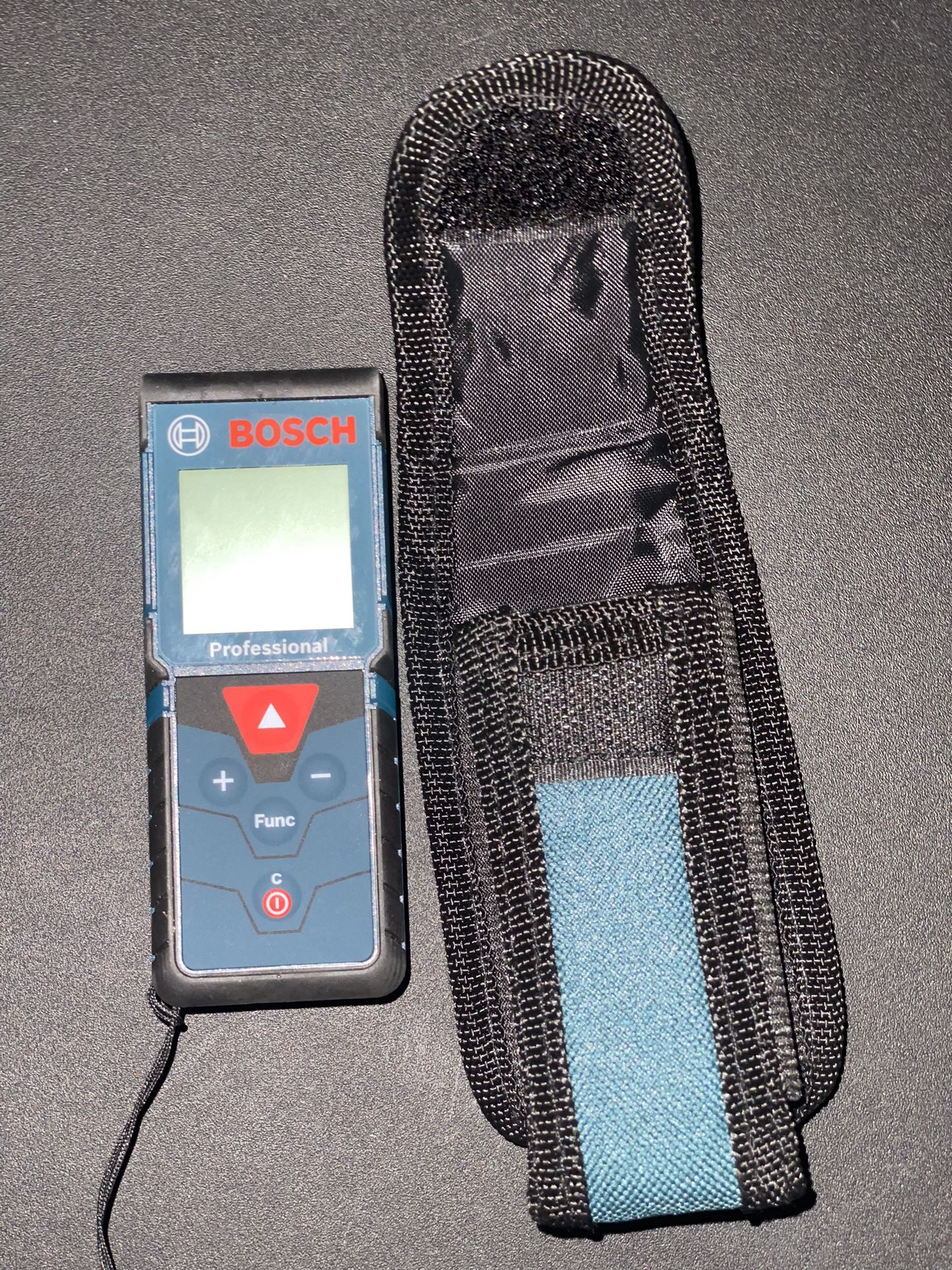 Bosch BLAZE Pro 165 Foot Handheld Digital Backlit Laser Measure Tool
